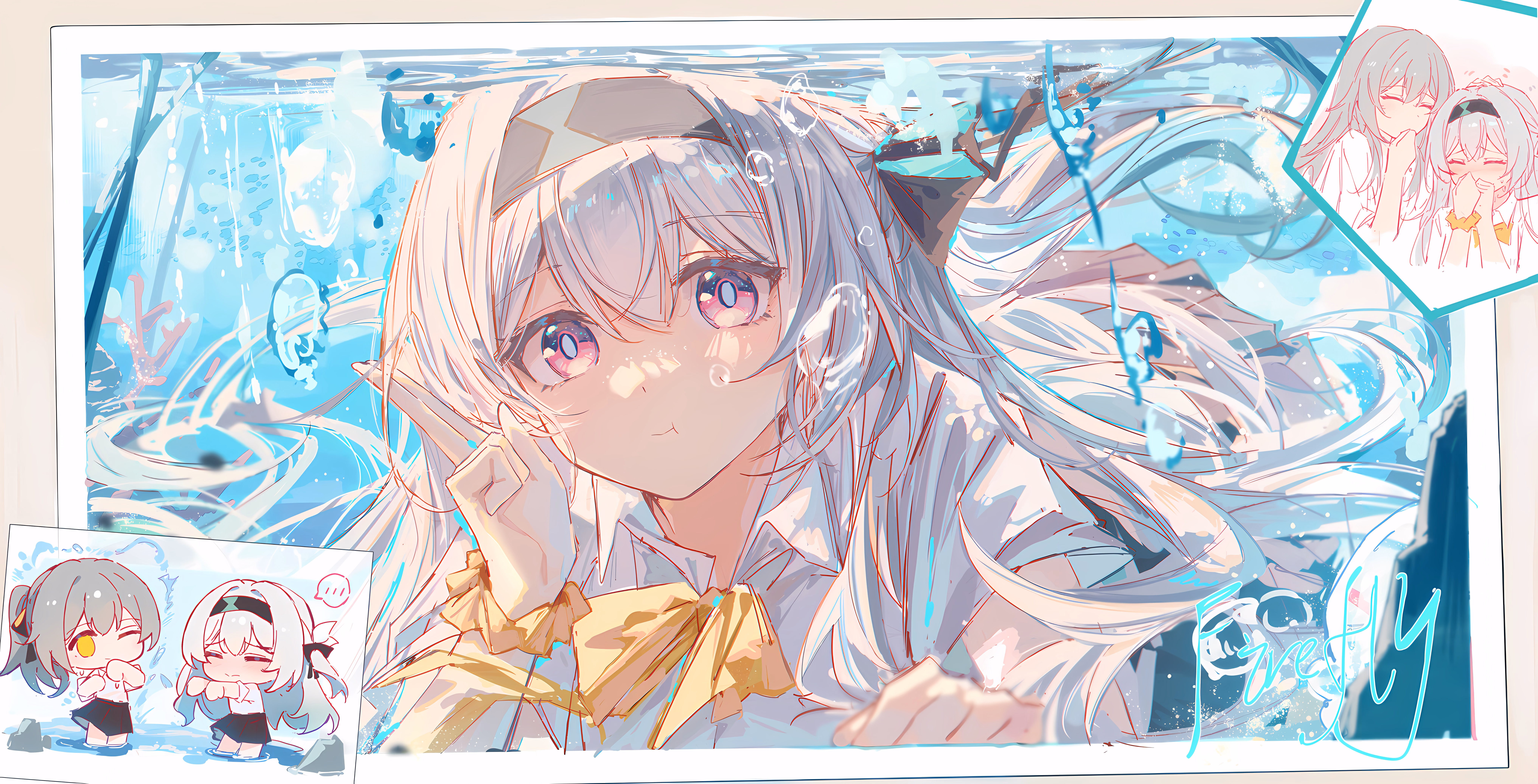 Desktop background image of the blog