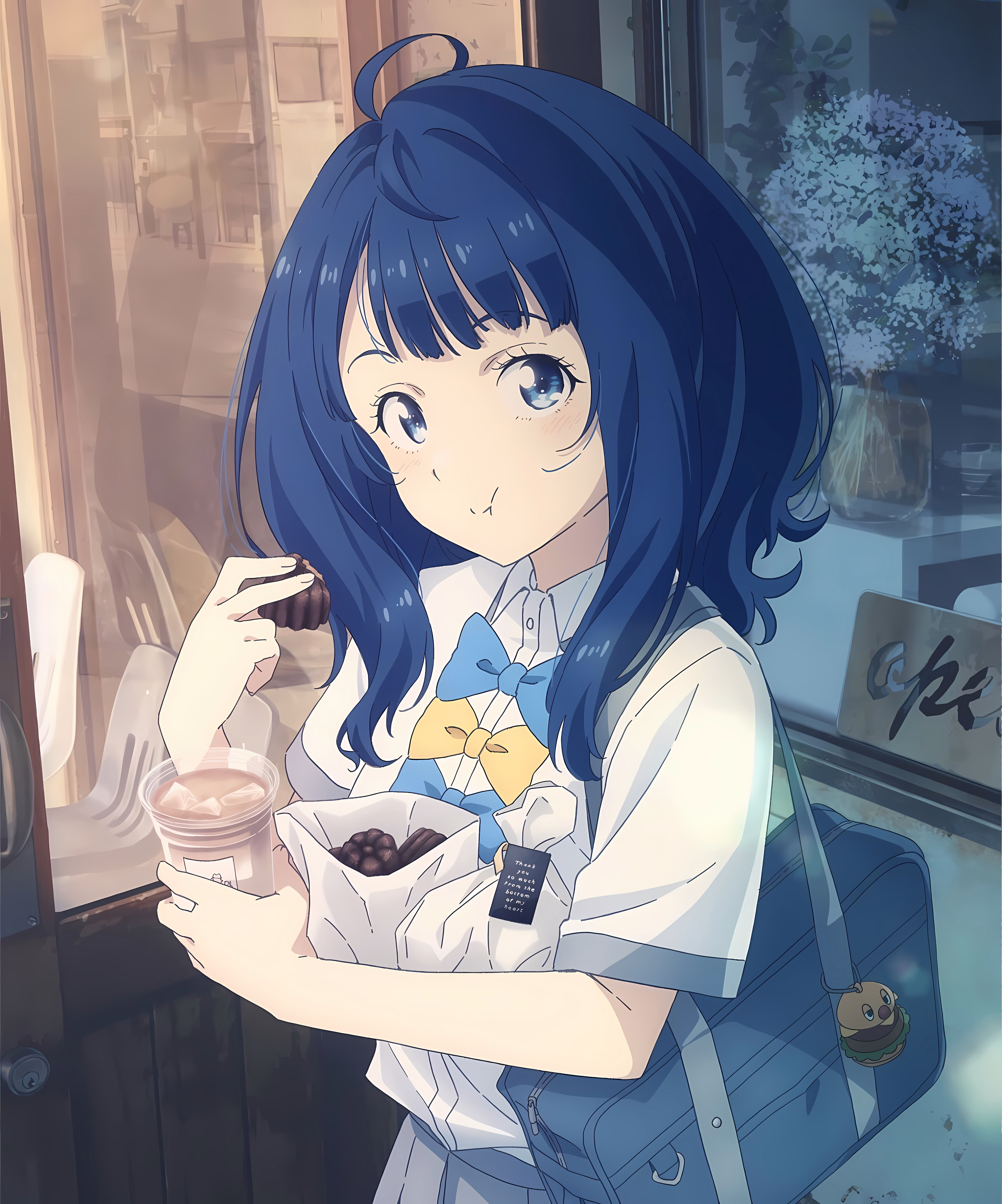 Mobile background image of the blog